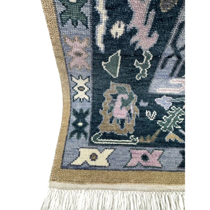 Alexander Hand Knotted Oushak Rug - Maple Village Lane