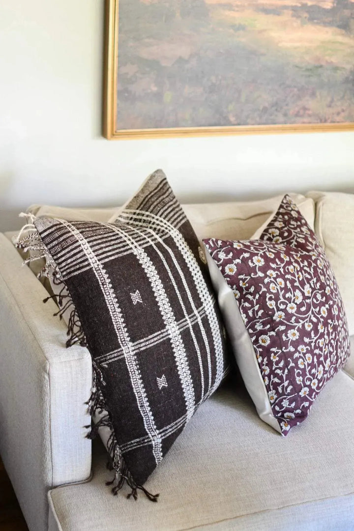 Steven Woven Pillow Cover - Maple Village Lane