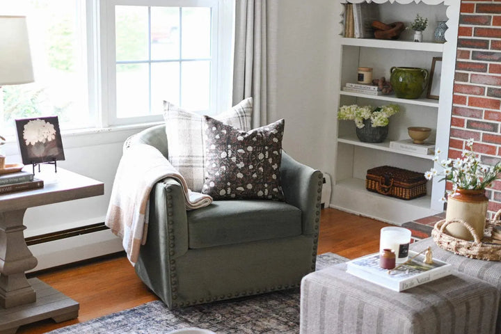 Maude Woven Pillow Cover - Maple Village Lane