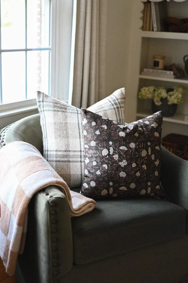 Maude Woven Pillow Cover - Maple Village Lane