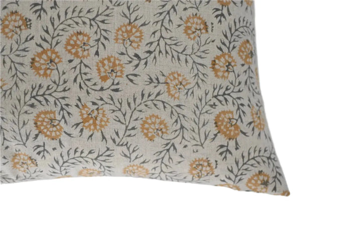 Mateo Block Print Pillow Cover - Maple Village Lane