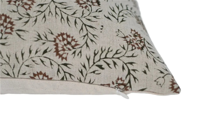 Johanna Block Print Pillow Cover - Maple Village Lane