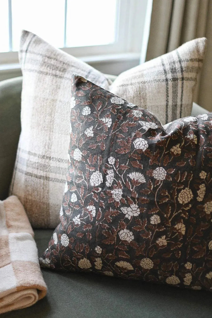 Maude Woven Pillow Cover - Maple Village Lane