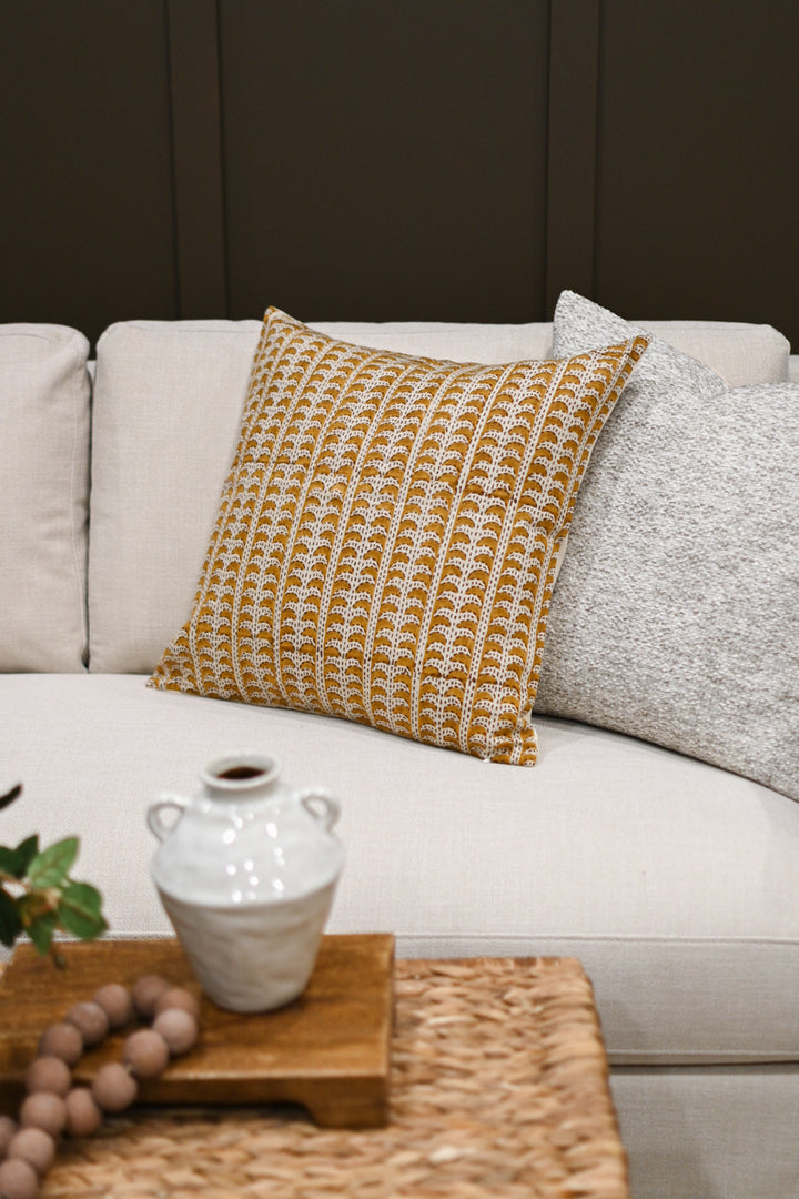 Dixie Block Print Cushion Cover
