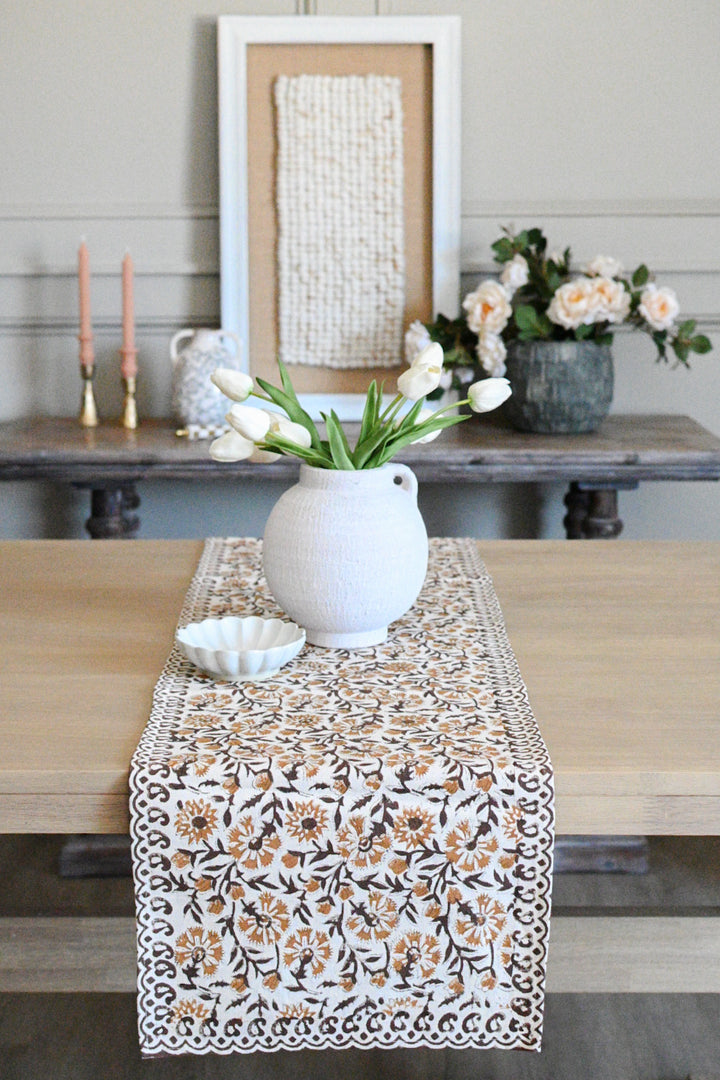 White Textured Jug Vase