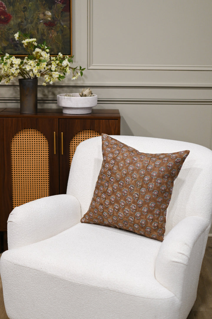Kimberly Block Print Cushion Cover