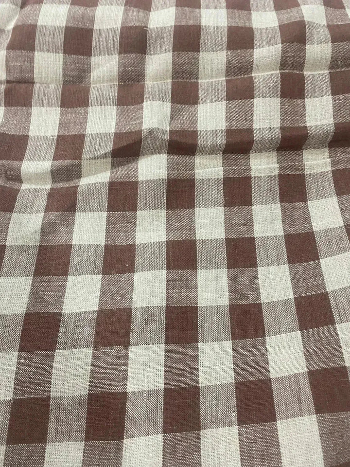 58" inches Hand Block Printed Linen Fabric , Home Decor Best Linen Fabric for decor, pillows ,upholstery, curtain - Maple Village Lane