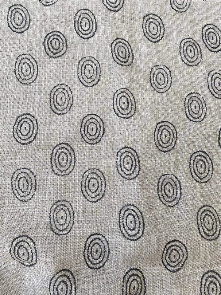 EGG || Indian Hand Block Print Fabric, Indian Linen Fabric, Block Print Fabric, Designer Floral Printing Fabric, Upholstery fabric| Pillow - Maple Village Lane