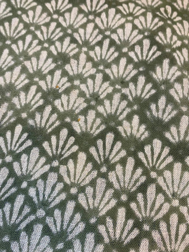 58" inches Indian Hand Block Print Fabric, Indian Linen Fabric, Block Print Fabric, Designer Floral Printing Fabric, Upholstery fabric, - Maple Village Lane