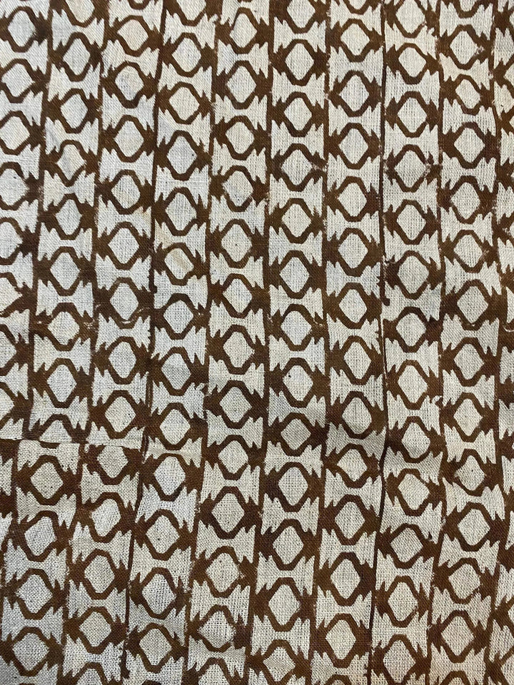 Linen fabric, Fabric by yard, Hand printed fabric, Block Print Fabric, Indian Fabric