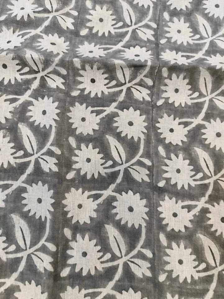ALOFSH || Indian Hand Block Print Linen Fabric For Interior Design - Maple Village Lane