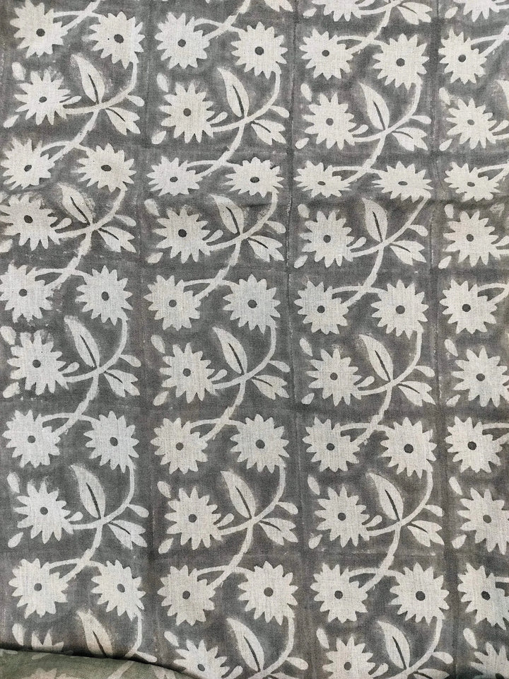ALOFSH || Indian Hand Block Print Linen Fabric For Interior Design - Maple Village Lane