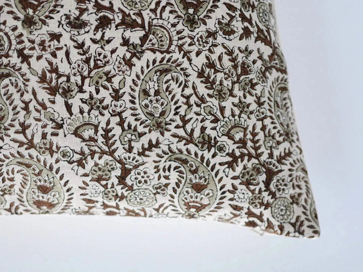 Walter Block Print Pillow Cover - Maple Village Lane