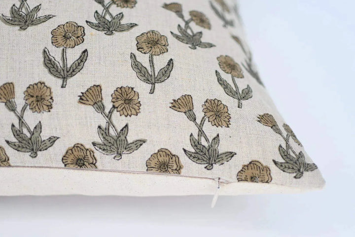 Amelia Block Print Pillow Cover - Maple Village Lane