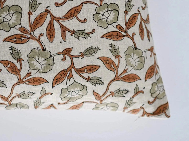 Mabel Block Print Pillow Cover - Maple Village Lane