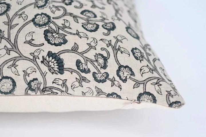 David Block Print Pillow Cover - Maple Village Lane
