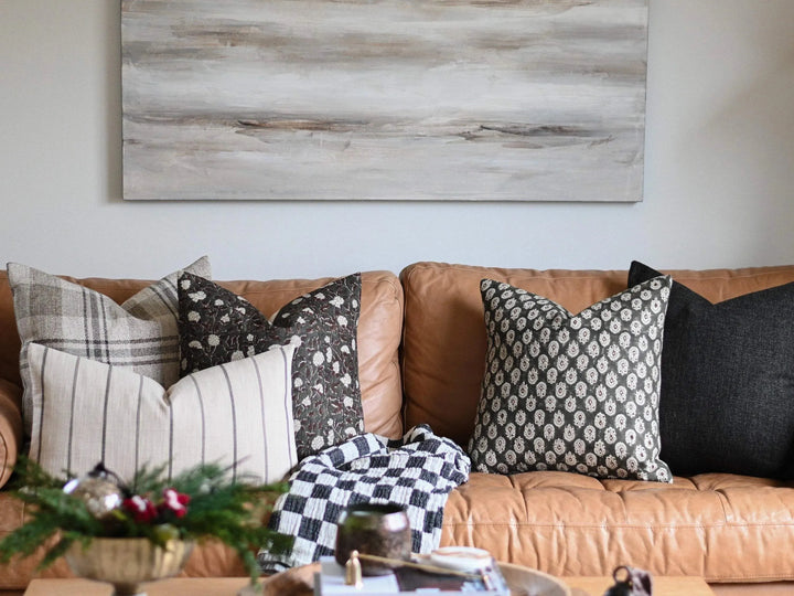 Nettie Striped Pillow Cover - Maple Village Lane