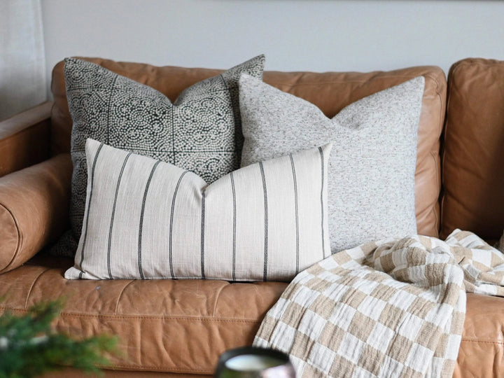 Nettie Striped Pillow Cover - Maple Village Lane