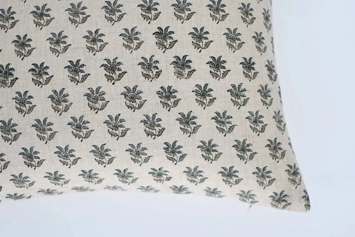 Victoria Block Print Pillow Cover - Maple Village Lane