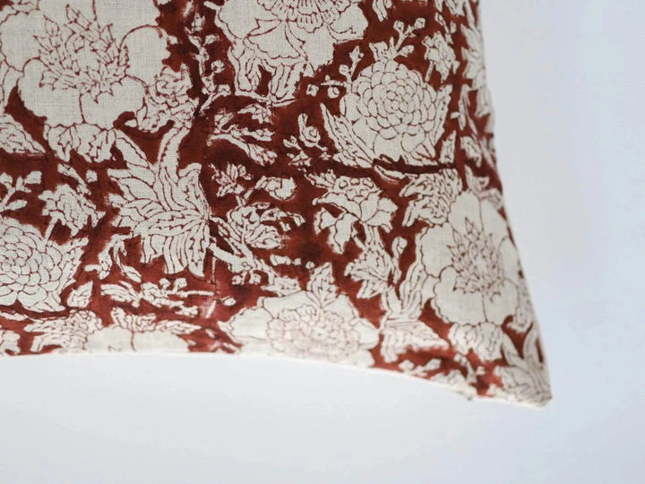 Florence Block Print Pillow Cover - Maple Village Lane