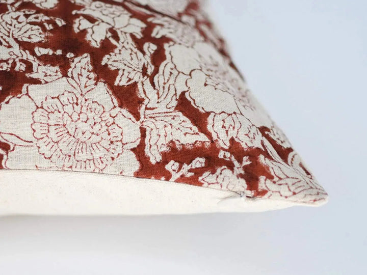Florence Block Print Pillow Cover - Maple Village Lane