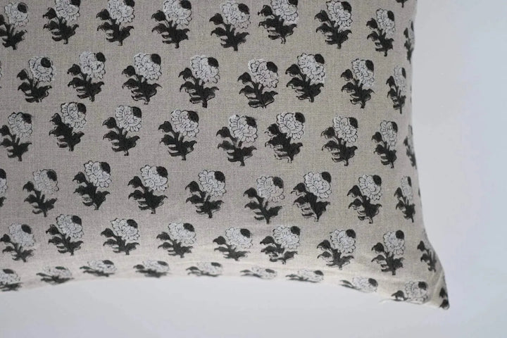 Grace Block Print Pillow Cover - Maple Village Lane