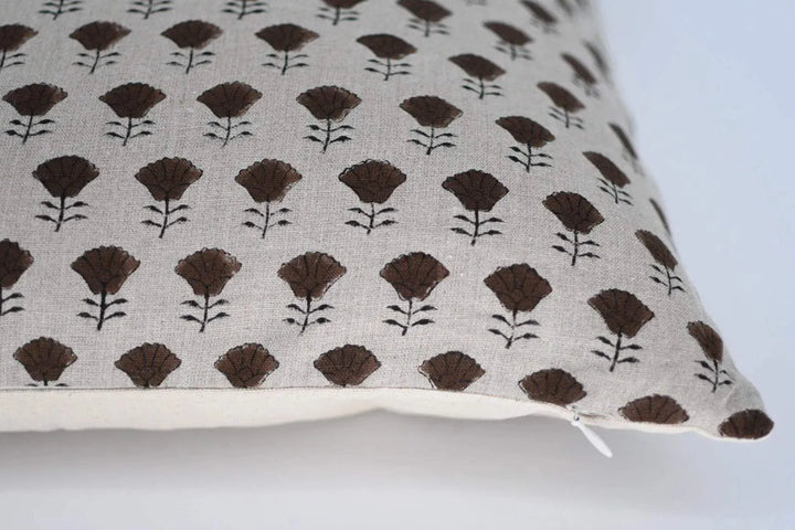 Elizabeth Block Print Pillow Cover - Maple Village Lane