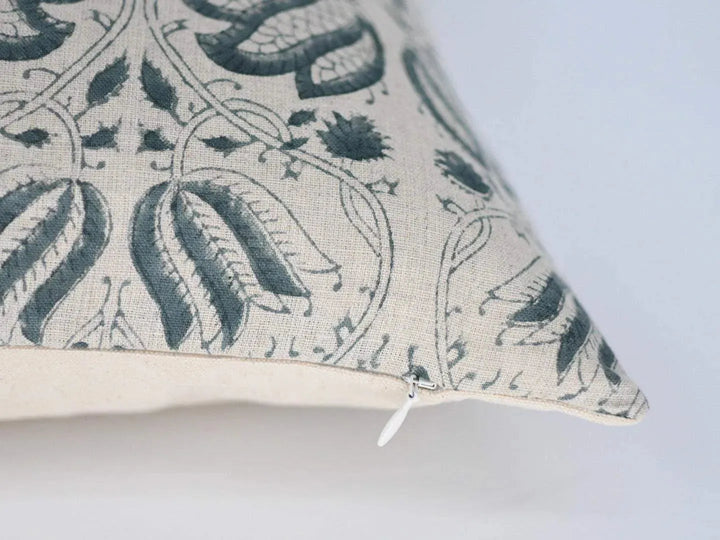 Beatrice Block Print Pillow Cover - Maple Village Lane