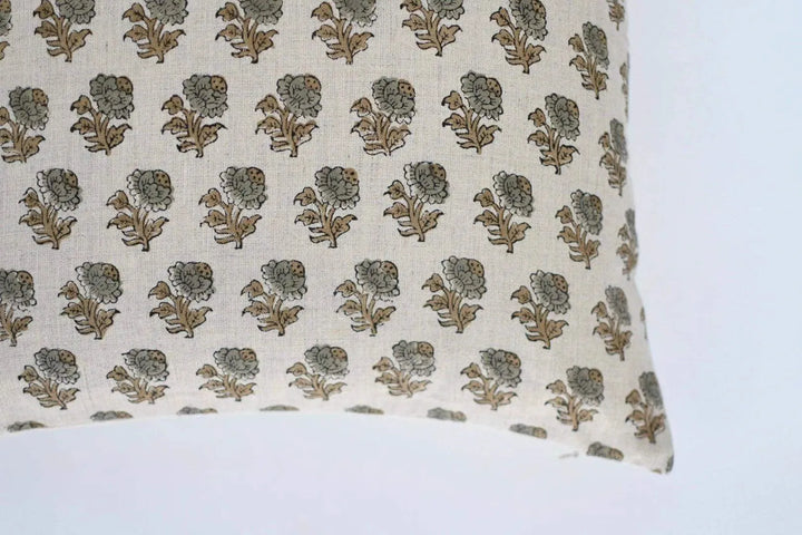 Alice Block Print Pillow Cover - Maple Village Lane