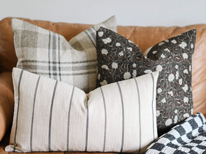 Nettie Striped Pillow Cover - Maple Village Lane