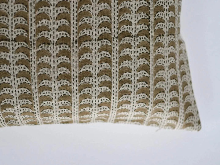 Eleanor Block Print Pillow Cover - Maple Village Lane