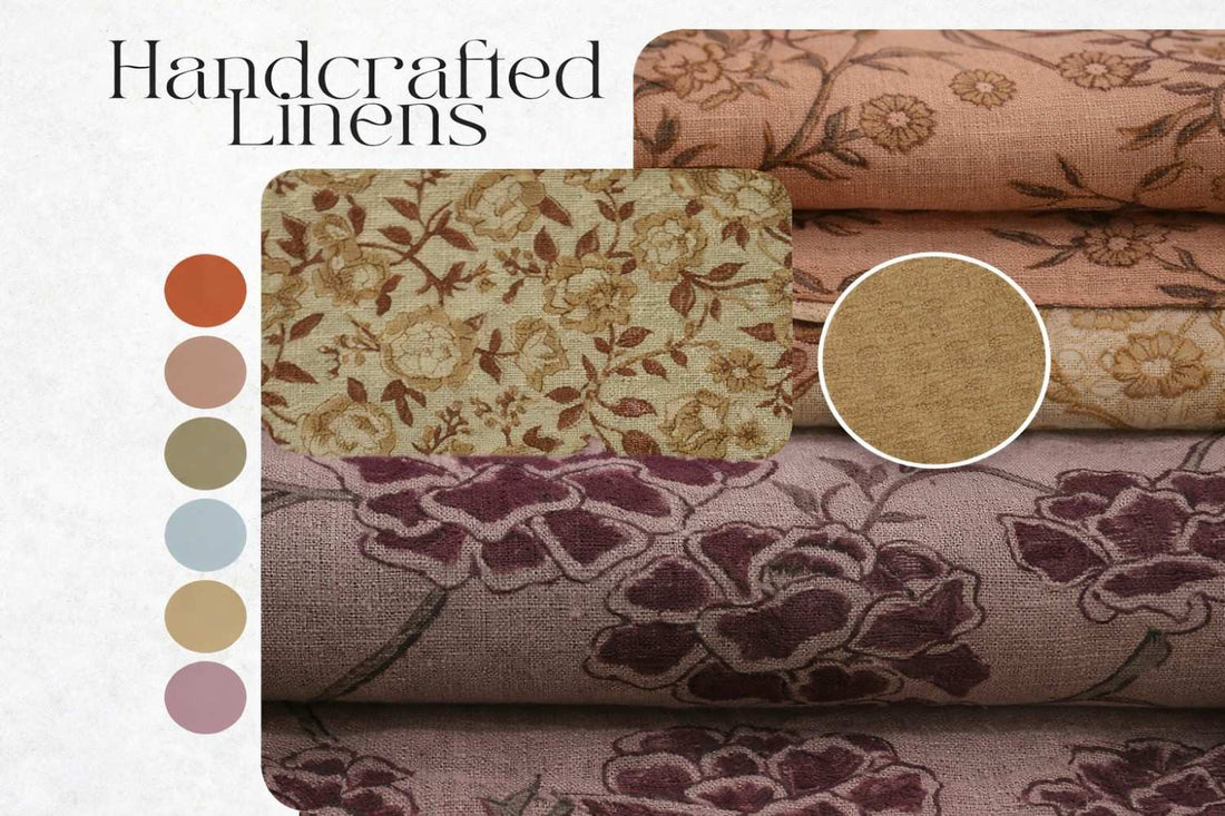 Block Printed Linen Fabrics: The Perfect Choice for Upholstery