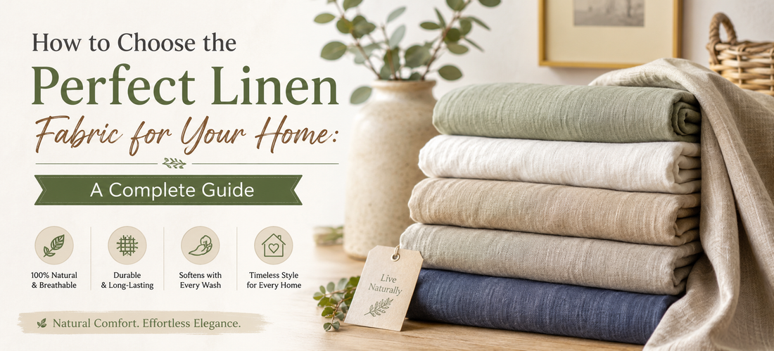 How to Choose the Perfect Linen Fabric for Your Home: A Complete Guide