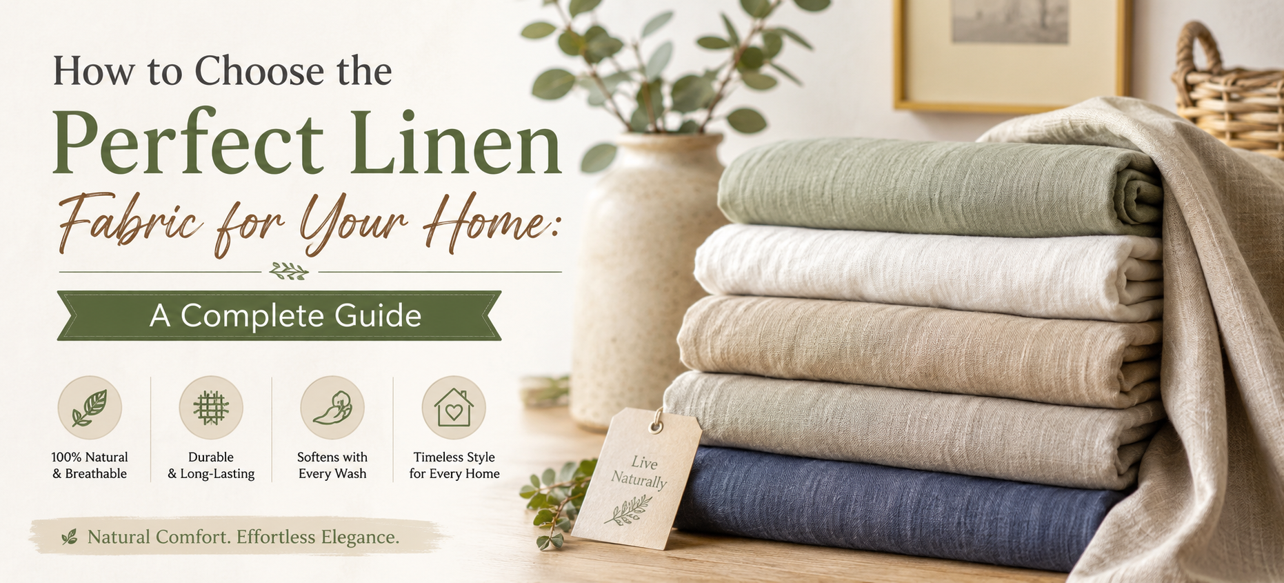 How to Choose the Perfect Linen Fabric for Your Home: A Complete Guide