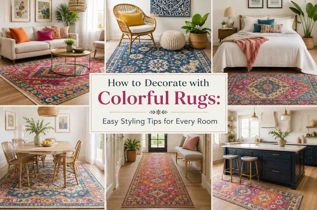 How to Decorate with Colorful Rugs: Easy Styling Tips for Every Room