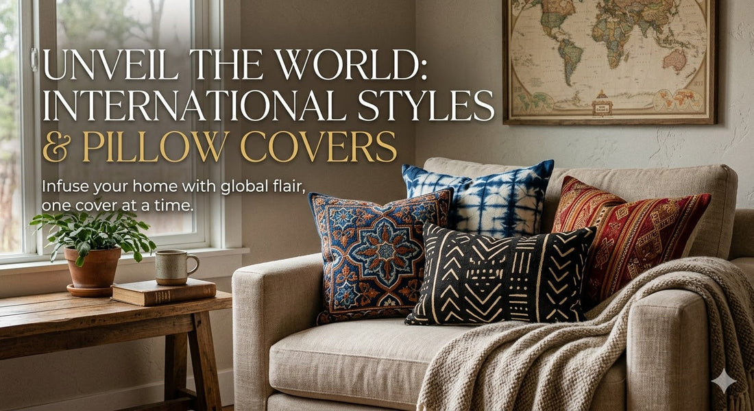 How to Incorporate International Styles into Your Home Decor with Pillow Covers?