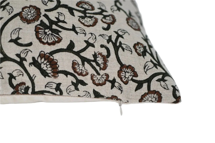 Lorelai Block Print Pillow Cover - Maple Village Lane