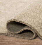 Desert Sand Hand-Loomed Wool Rug