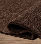 Forest Truffle Hand-Loomed Wool Rug
