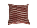 Violet Ditsy Prints Oxblood Pillow Cover 26" x 26" Double Sided Pillow Covers