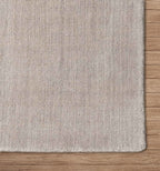 Pebble Grey Hand-Loomed Wool Rug 8' x 8' Hand Loomed