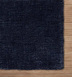 Cosmic Blue Hand-Loomed Wool Rug Hand Loomed