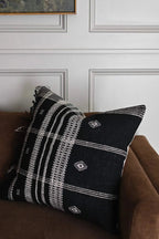 Ollie Stripe Black Pillow Cover Pillow Covers