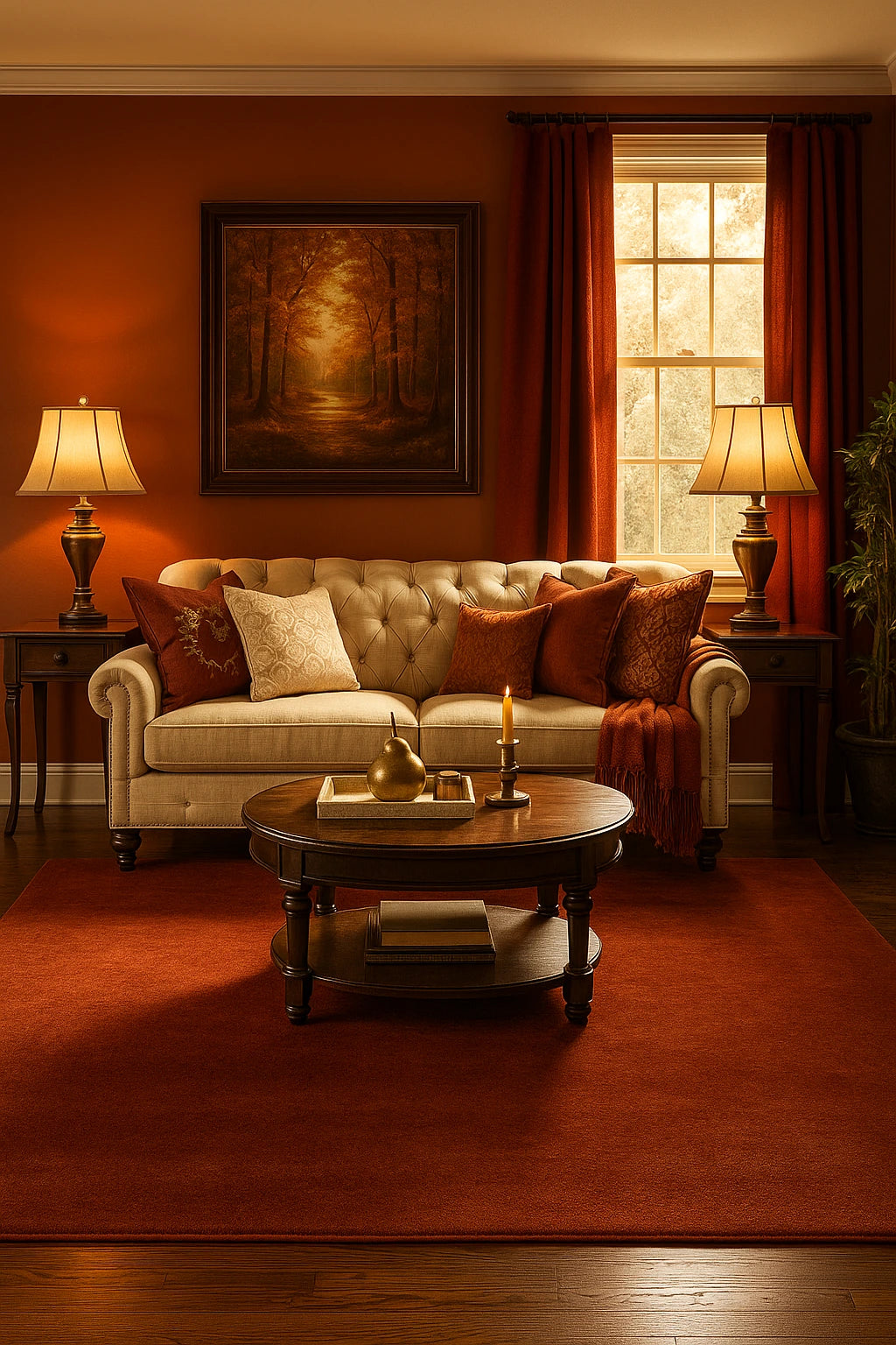 Sorrel Hand-Loomed Wool Rug