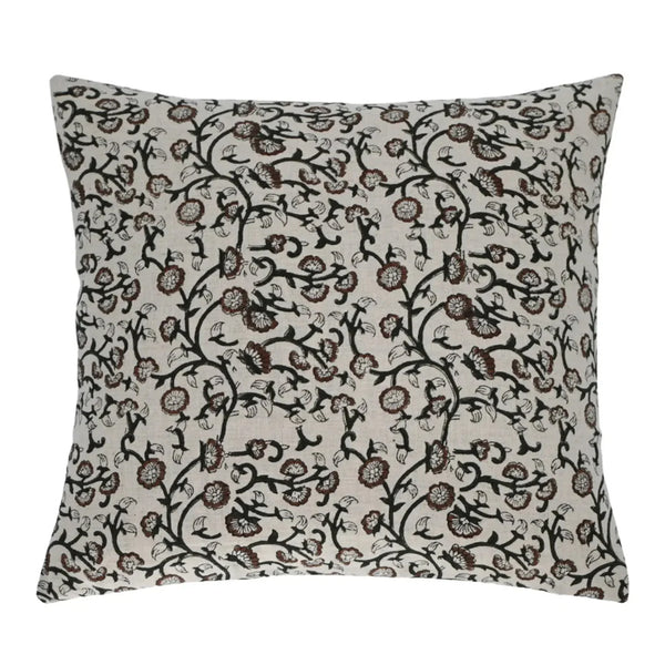 Lorelai Block Print Pillow Cover