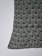 Adair Ditsy Prints Washed Aqua Pillow Cover Pillow Covers