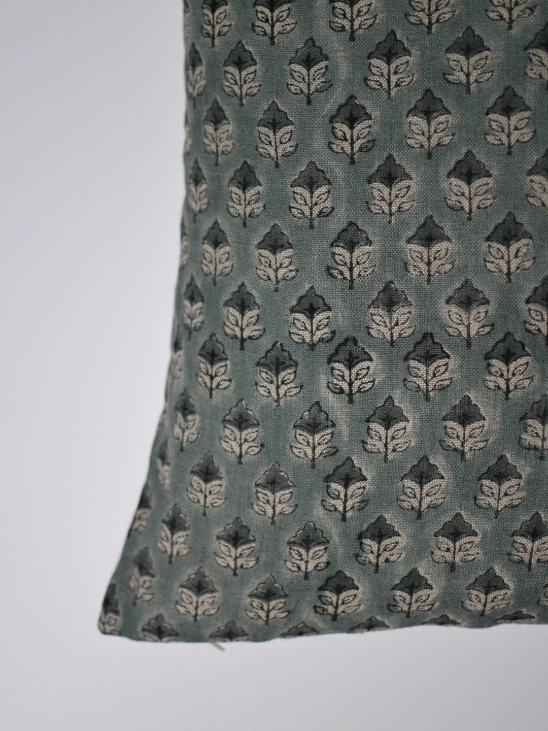 Adair Ditsy Prints Washed Aqua Pillow Cover Pillow Covers