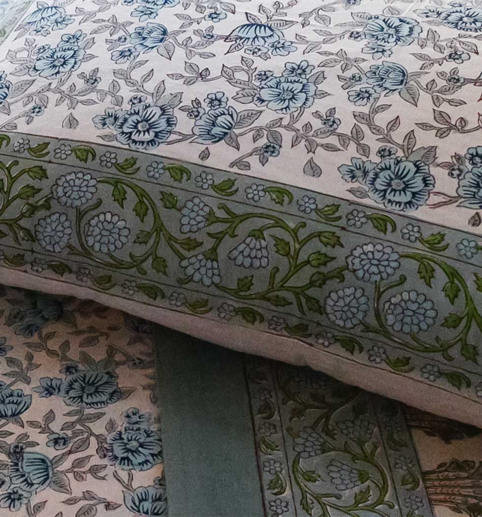 Verdant Charm Bed Sheet Set Bedsheet