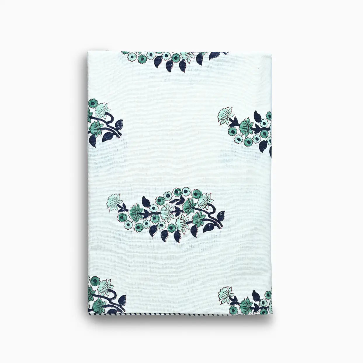 Ingrid Floral Block Print Tablecloth