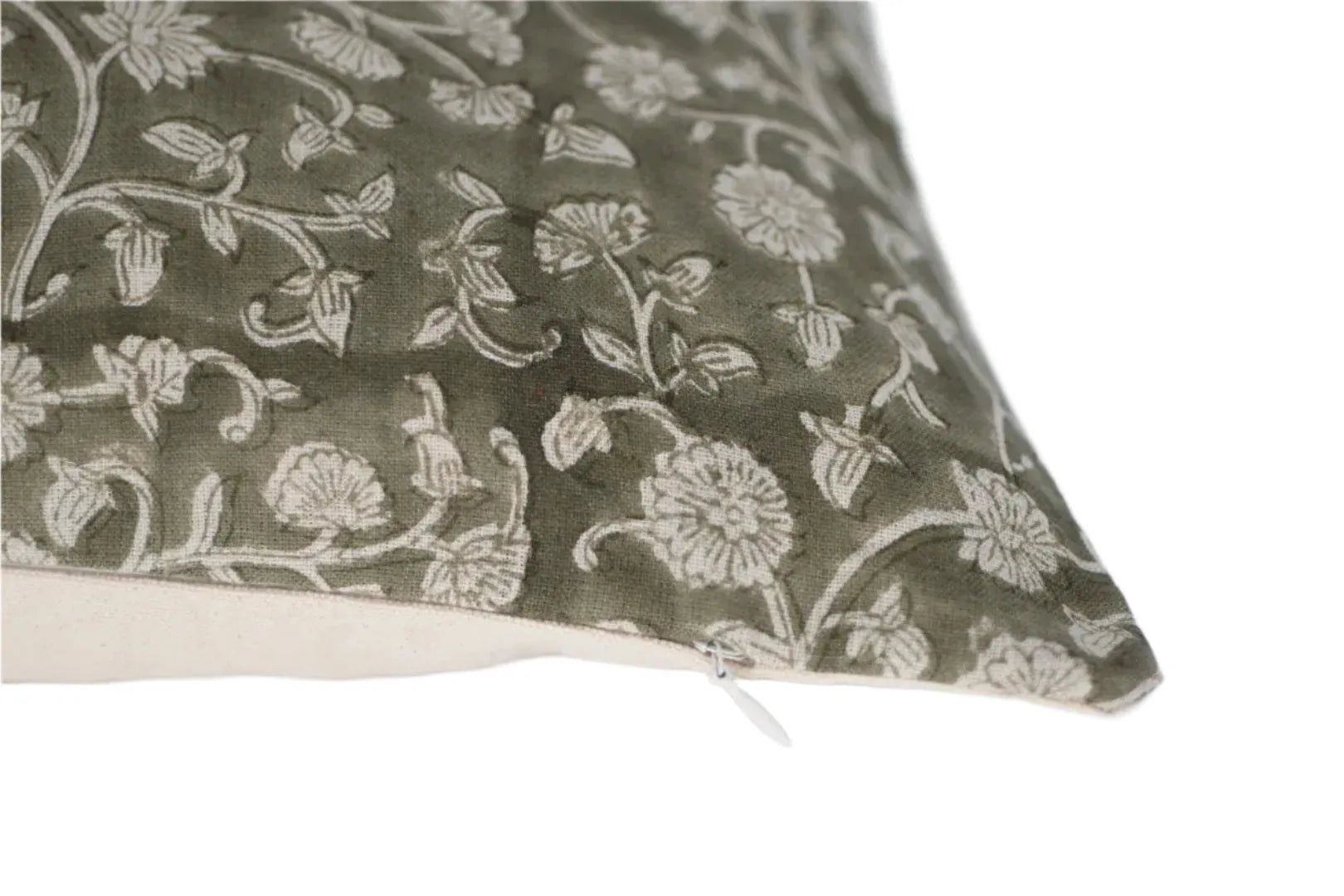 Mattie Botanical Print Sage Pillow Cover Pillow Covers